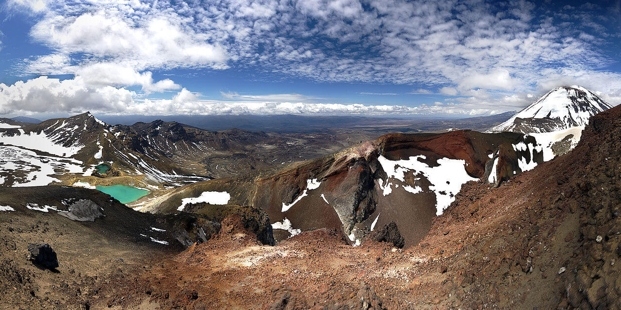 Traversée alpine de Tongariro Nouvelle Zélande